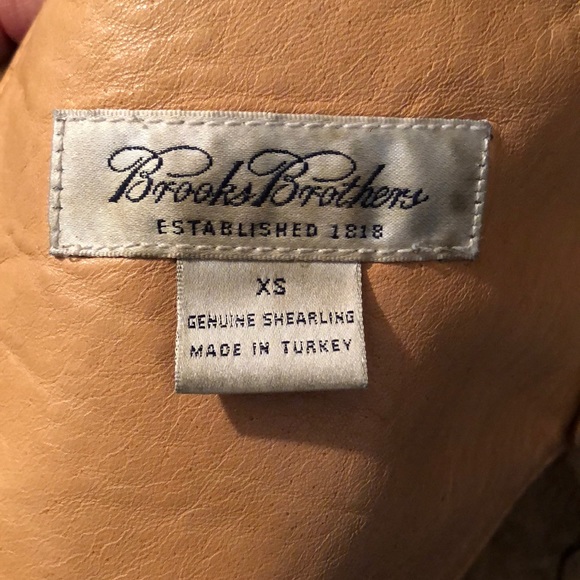 Brooks brothers shearling jacket - Picture 8 of 8
